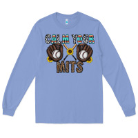 Colony Blue calm your mits baseball Long Sleeve Tee - CowhideDigitalArt