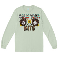 Matcha calm your mits baseball Long Sleeve Tee - CowhideDigitalArt