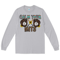 Moon Dust calm your mits baseball Long Sleeve Tee - CowhideDigitalArt