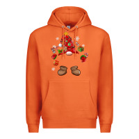 Carrot custom christmas gnome Premium Hoodie - MaliasSmallBusiness
