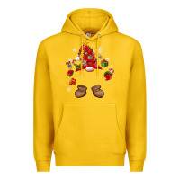Lemon custom christmas gnome Premium Hoodie - MaliasSmallBusiness