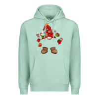 Seafoam custom christmas gnome Premium Hoodie - MaliasSmallBusiness