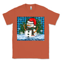 Copper snowy christmas snowman Classic Tee - BarkalooDesign