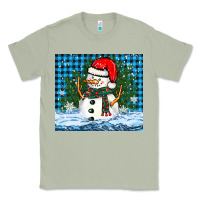 Matcha snowy christmas snowman Classic Tee - BarkalooDesign