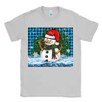 Moon Dust snowy christmas snowman Classic Tee - BarkalooDesign