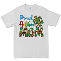 Dove Grey proud autism mom Premium Tee - Artiststas