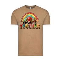 Vintage Coffee preschool teacher Vintage Tee - texasbilliewilder