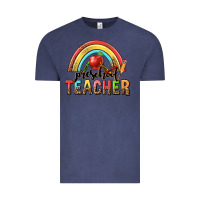 Vintage Denim preschool teacher Vintage Tee - texasbilliewilder