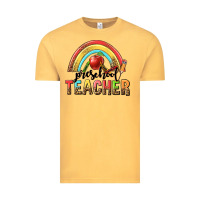 Vintage Mustard preschool teacher Vintage Tee - texasbilliewilder