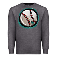 Charcoal Heather glitter baseball Premium Sweatshirt - Jasminsmagicworld