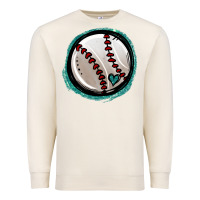 Sandshell glitter baseball Premium Sweatshirt - Jasminsmagicworld