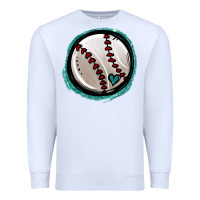 White glitter baseball Premium Sweatshirt - Jasminsmagicworld