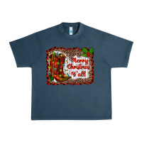 Midnight Navy merry christmas yall Urban Heavy Tee - RanaPortraitStore