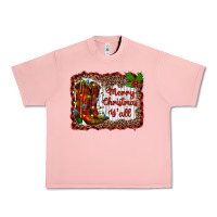 Salmon merry christmas yall Urban Heavy Tee - RanaPortraitStore