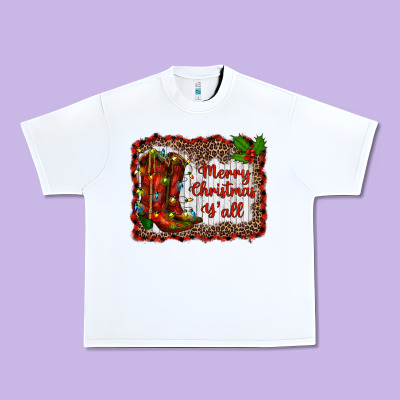 Merry Christmas Yall Urban Heavy Tee Designed By Ranaportraitstore