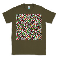 Army Green christmas leopard Classic Tee - FaDigitalArtStudio