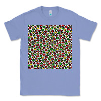 Colony Blue christmas leopard Classic Tee - FaDigitalArtStudio