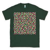 Sports Green christmas leopard Classic Tee - FaDigitalArtStudio