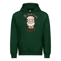 Forest Green the lord is my shepherd Urban Hoodie - Artiststas