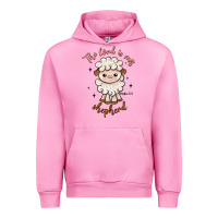 Fuchsia Pink the lord is my shepherd Urban Hoodie - Artiststas