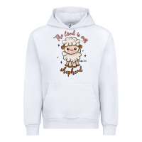 White the lord is my shepherd Urban Hoodie - Artiststas