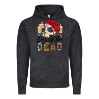 Vintage Black Day of the dead skeleton Vintage Hoodie - RanaPortraitStore