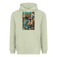 Western Camo Moose Heavyweight Hoodie | Teevron