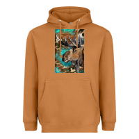 Meerkat Western Camo Moose Heavyweight Hoodie - LillyAllenDesigns