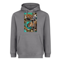 Storm Western Camo Moose Heavyweight Hoodie - LillyAllenDesigns
