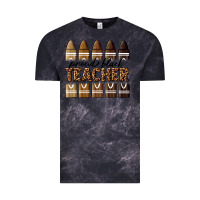 Cloud Black proud black teacher Vintage Tee - texasbilliewilder
