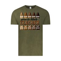 Vintage Olive proud black teacher Vintage Tee - texasbilliewilder