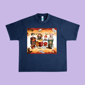 Harry Coffee Cups Urban Heavy Tee Designed By Zillion Design Studio
