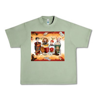 Oil Green harry coffee cups Urban Heavy Tee - Zillion Design Studio