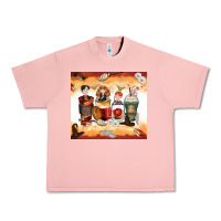 Salmon harry coffee cups Urban Heavy Tee - Zillion Design Studio