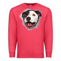 Cardinal pittbull gray glitter Premium Sweatshirt - Jasminsmagicworld