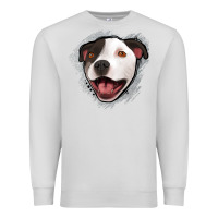 Dove Grey pittbull gray glitter Premium Sweatshirt - Jasminsmagicworld