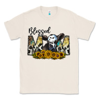 Natural blessed Classic Tee - CowhideDigitalArt