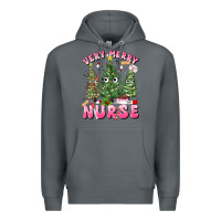 Rock very merry nurse Premium Hoodie - MaliasSmallBusiness