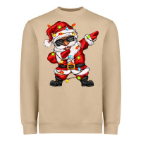 Mushroom afro dabbing santa Heavyweight Sweatshirt - Zillion Design Studio