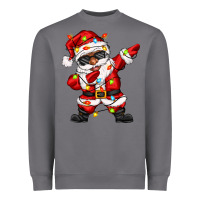 Storm afro dabbing santa Heavyweight Sweatshirt - Zillion Design Studio