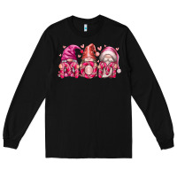 Black Mom Gnomes Long Sleeve Tee - RacoonDesign