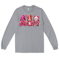 Heather Grey Mom Gnomes Long Sleeve Tee - RacoonDesign