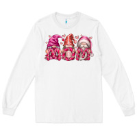 White Mom Gnomes Long Sleeve Tee - RacoonDesign