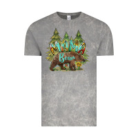 Cloud Rock mama bear trees Vintage Tee - BarkalooDesign
