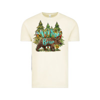 Vintage Arctic mama bear trees Vintage Tee - BarkalooDesign