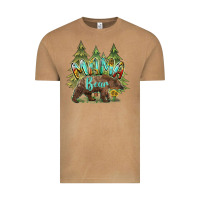 Mama Bear Trees Vintage Tee | Teevron