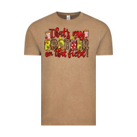 Vintage Coffee that s my brother on that field Vintage Tee - Zillion Design Studio