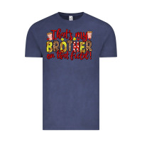 Vintage Denim that s my brother on that field Vintage Tee - Zillion Design Studio