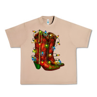Burro christmas western boots with lights Urban Heavy Tee - RanaPortraitStore