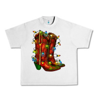 Lunar Rock christmas western boots with lights Urban Heavy Tee - RanaPortraitStore